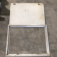 Load image into Gallery viewer, Used Square Corner Propane cargo door  28 3/4&quot; W x 22 1/4&quot; H x 3/4&quot;D