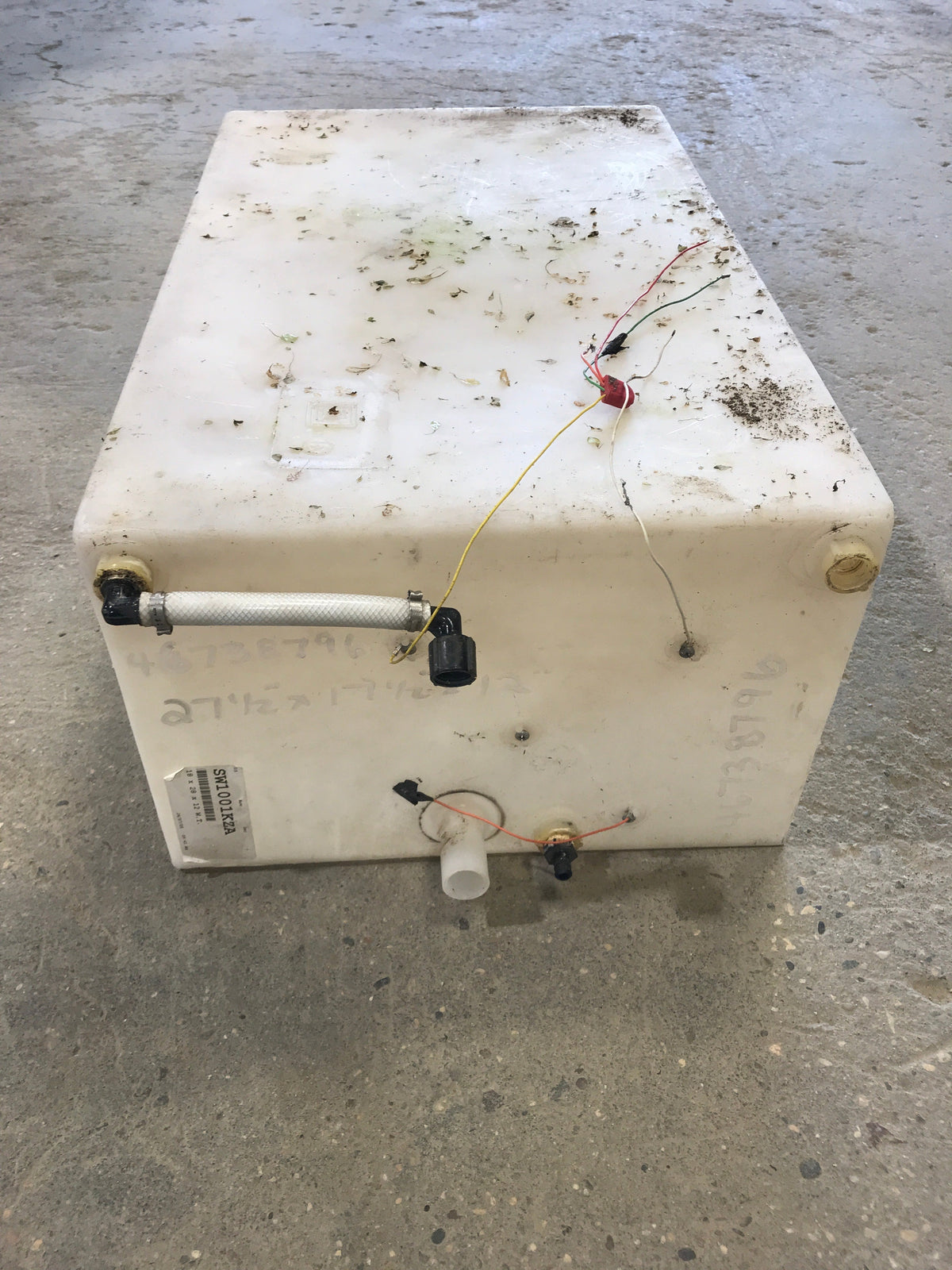 Used Fresh Water Tank 12