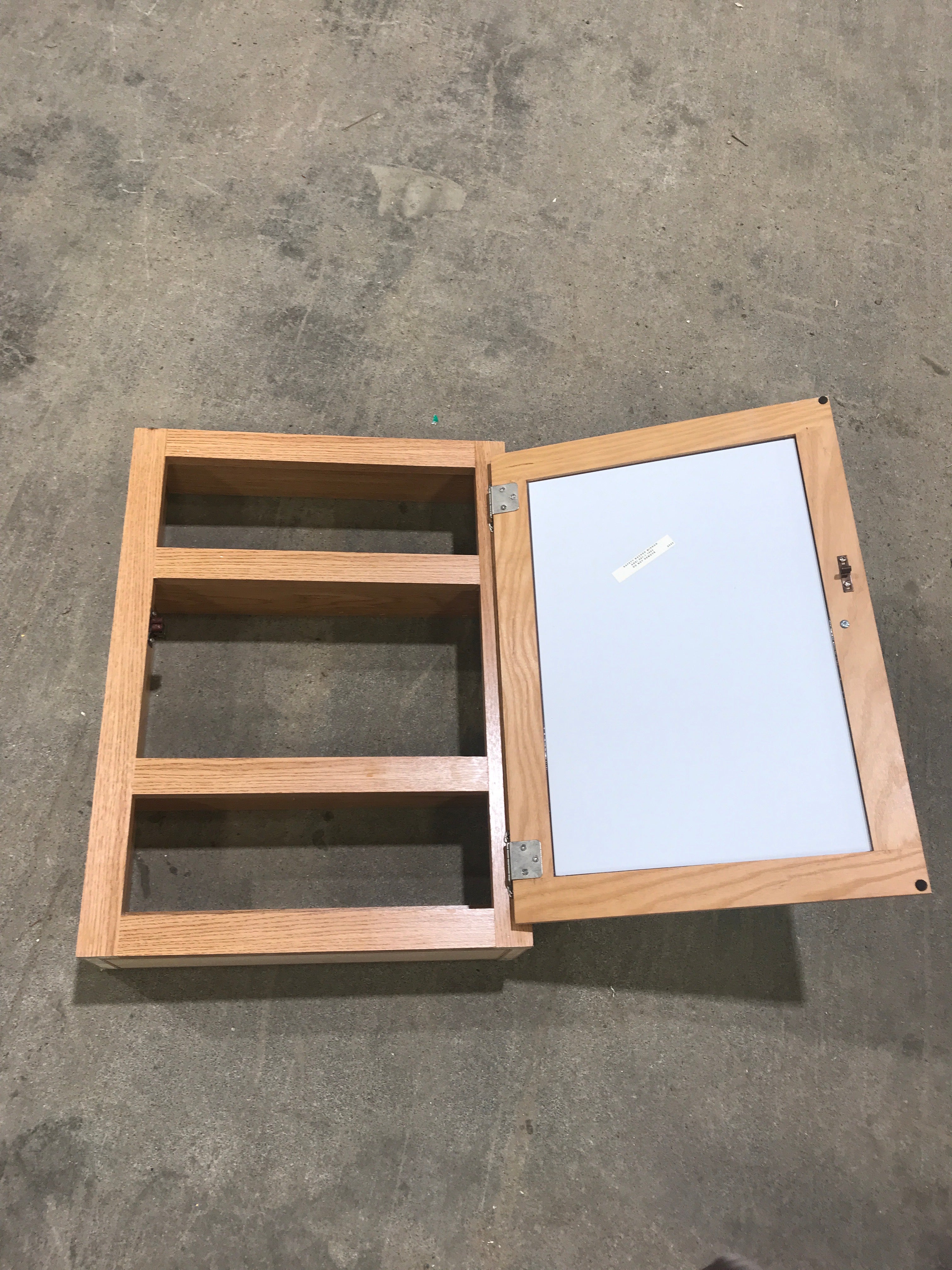 Used Mirrored Medicine Cabinet 24" H x 17-3/8" W x 4-3/4" D