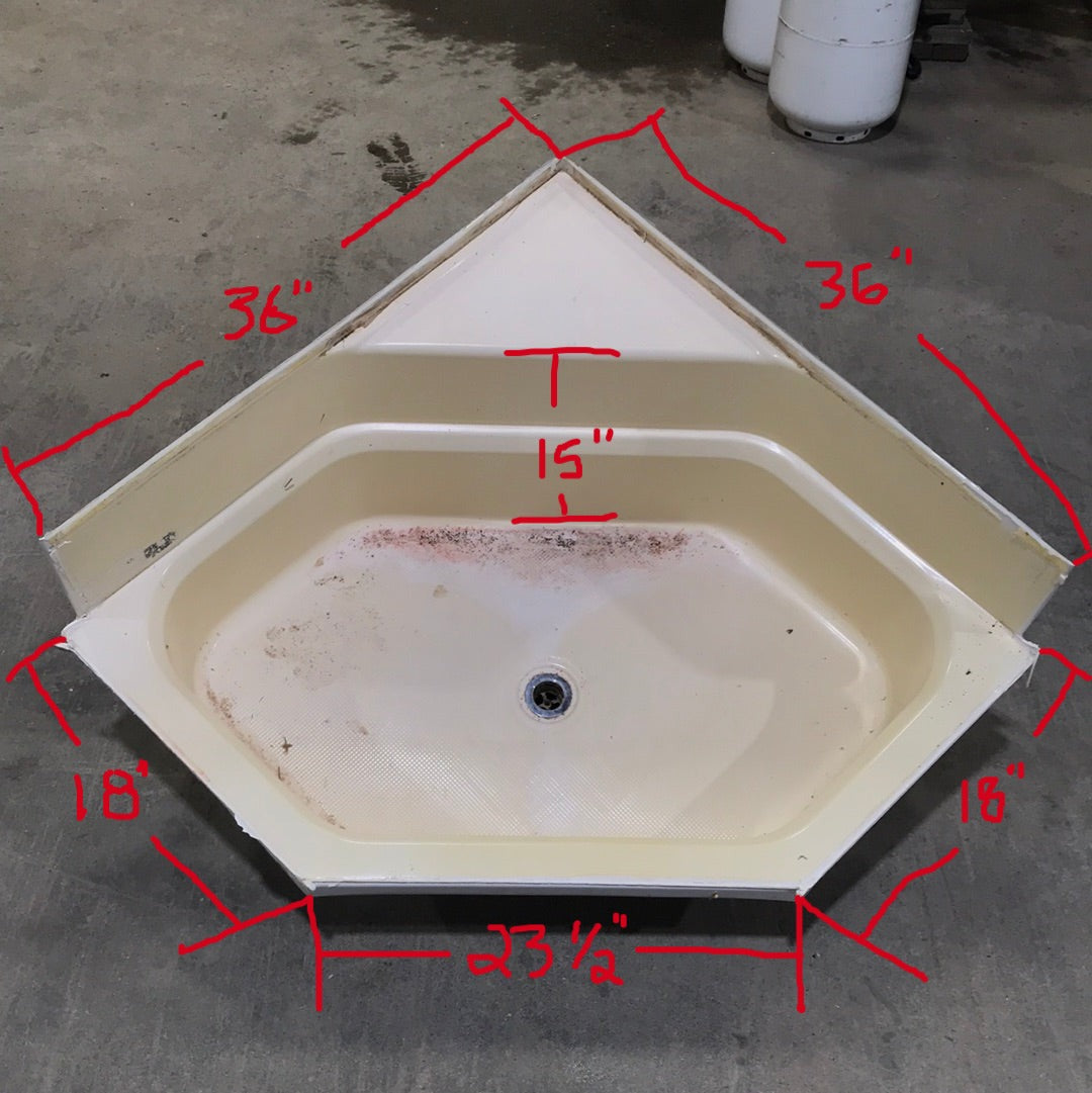 Used Shower Base (pan) W/Seat