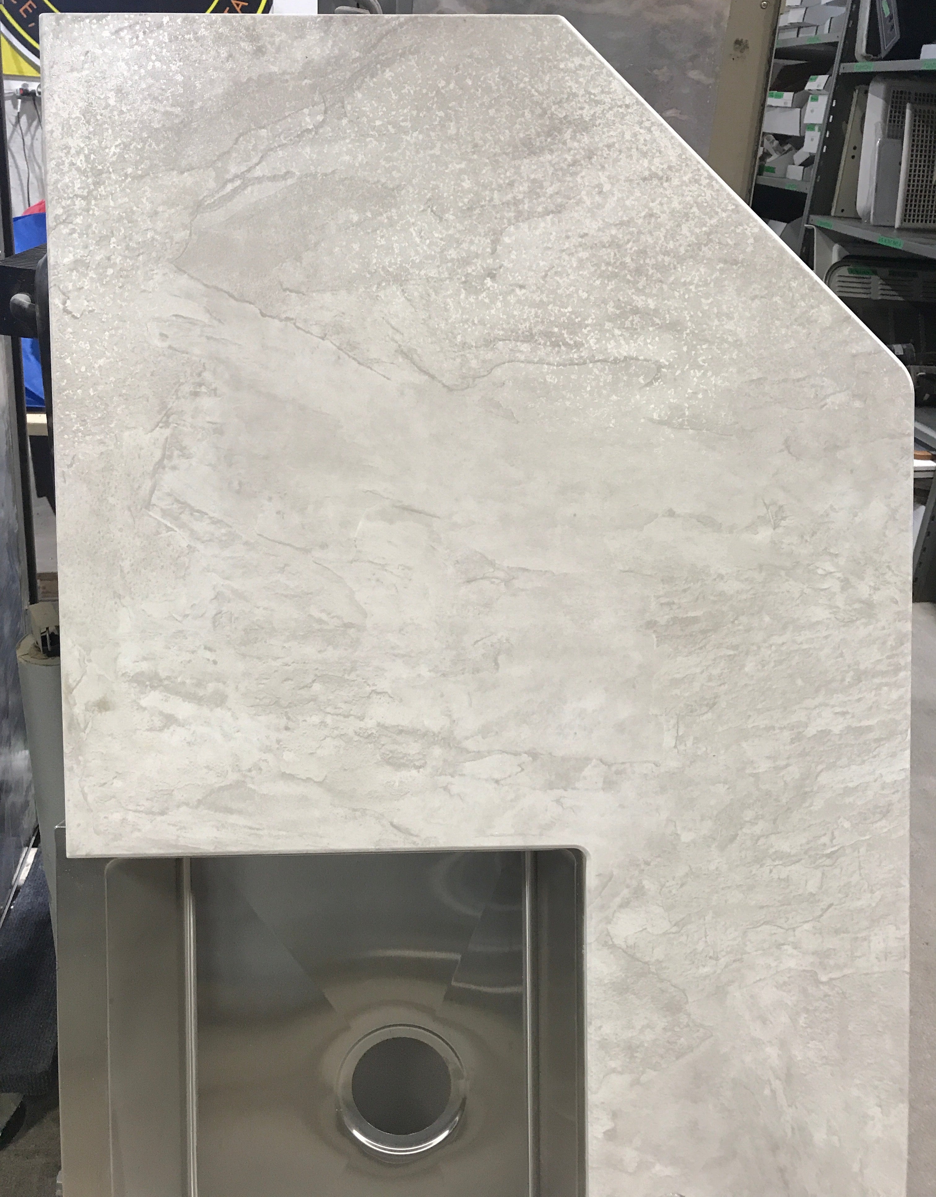 Used RV Island Counter Top 25" W X 57 1/4" L