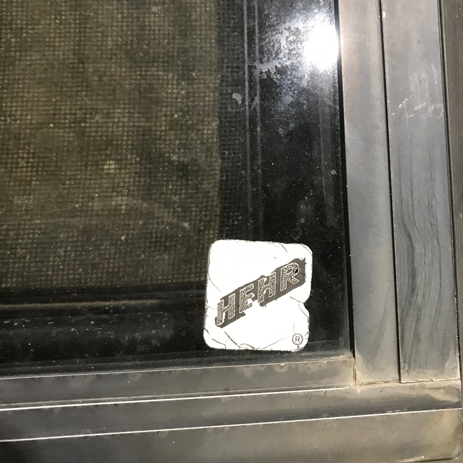 Used Black Radius Opening Window : 59.75