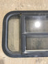 Used Black Radius Opening Window : 29 1/2" W x 14 1/2" H x 2"