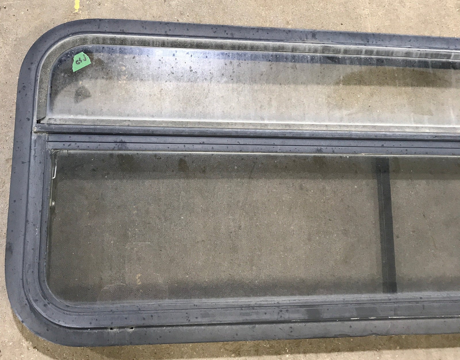 Used Black Radius Opening Window : 45 1/2