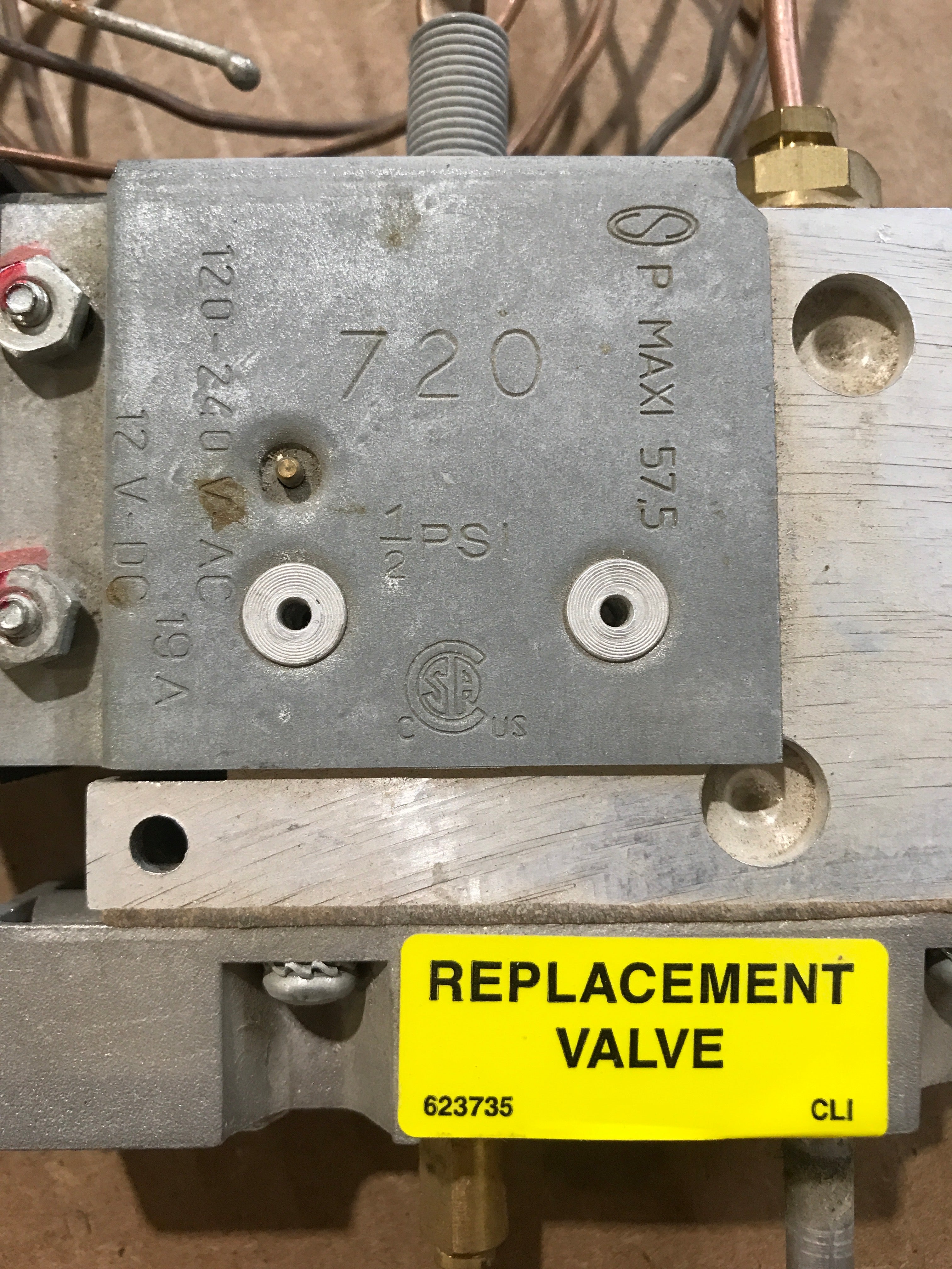 Used Norcold Gas Valve Replacement - 623735