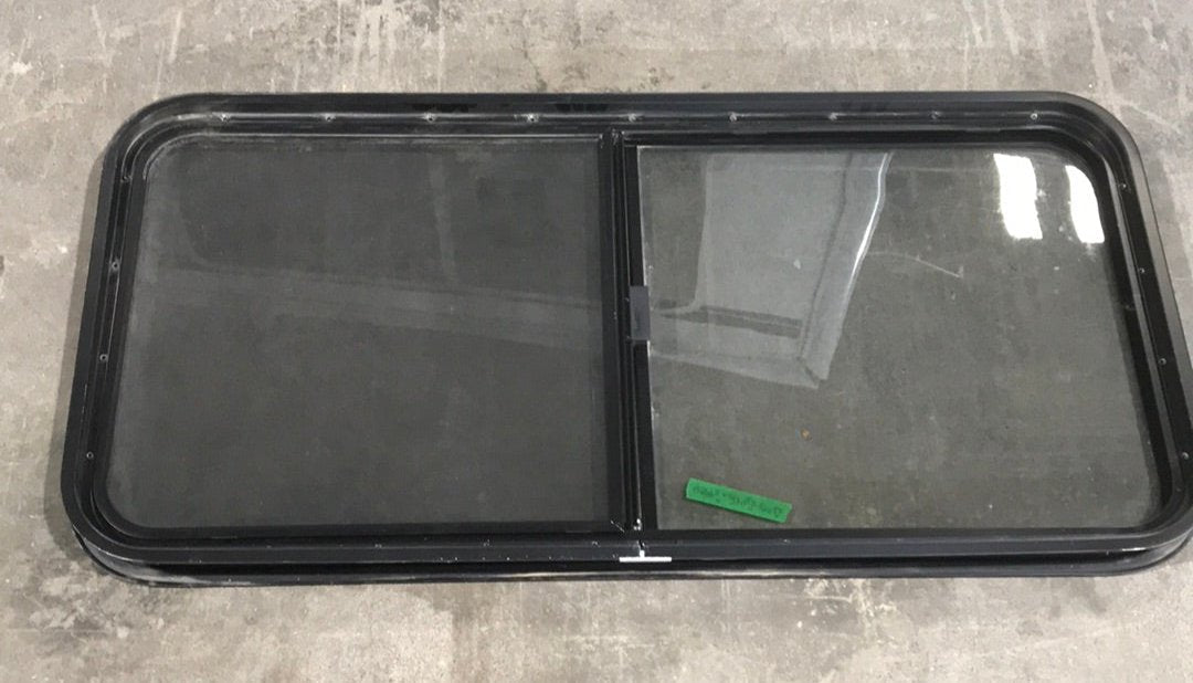 Used Black Radius Opening Window : 45 1/2