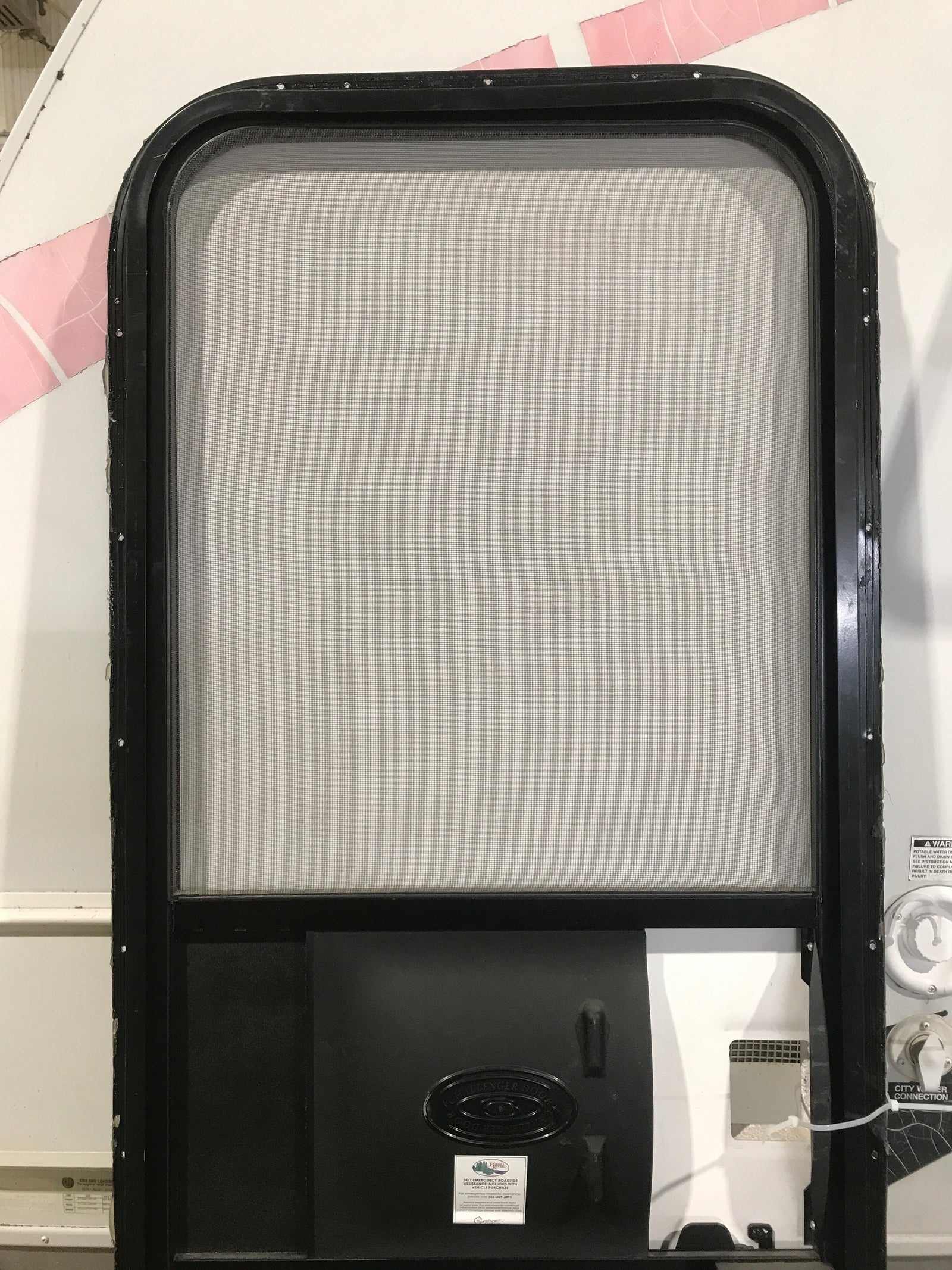 Used RV Radius Entry Door 72