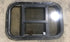 Used Black Radius Opening Window : 24 1/2" W x 16" H x 1 1/2"