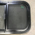 Used Black Radius Opening Window : 23.5" X 14.5" X 1.25" - Young Farts RV Parts