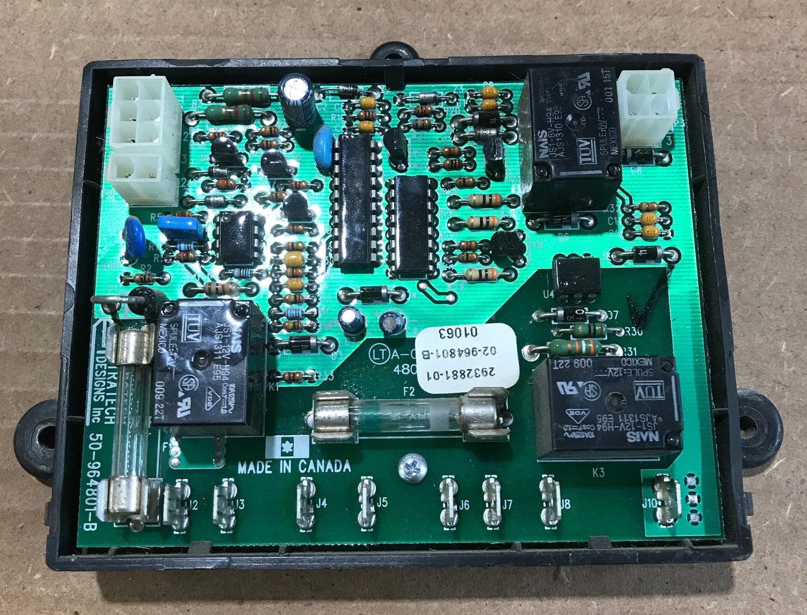 Used Dometic Refrigerator Control Board 2 Way 2932881.01