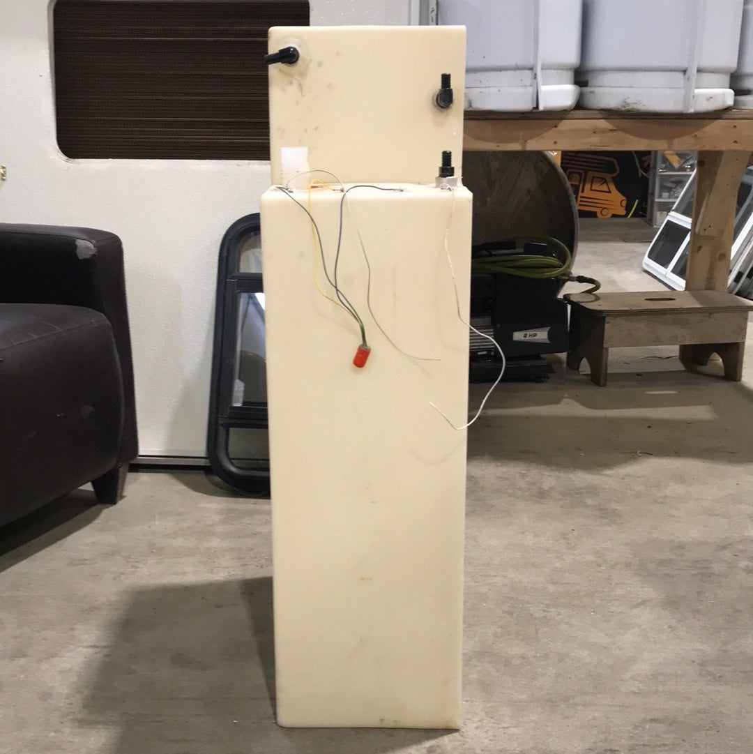 Used Fresh Water Tank 10 1/4”  x 20 3/4” x 37 3/4