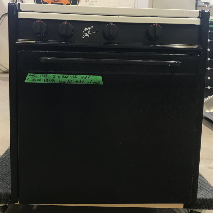Used Magic Chef 3 Burner RV Range / Cooktop 22TW-3B-49