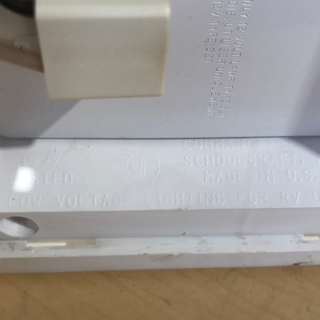 USED RV Interior SINGLE Light Fixture - LR 36513 - WITH SWITCH