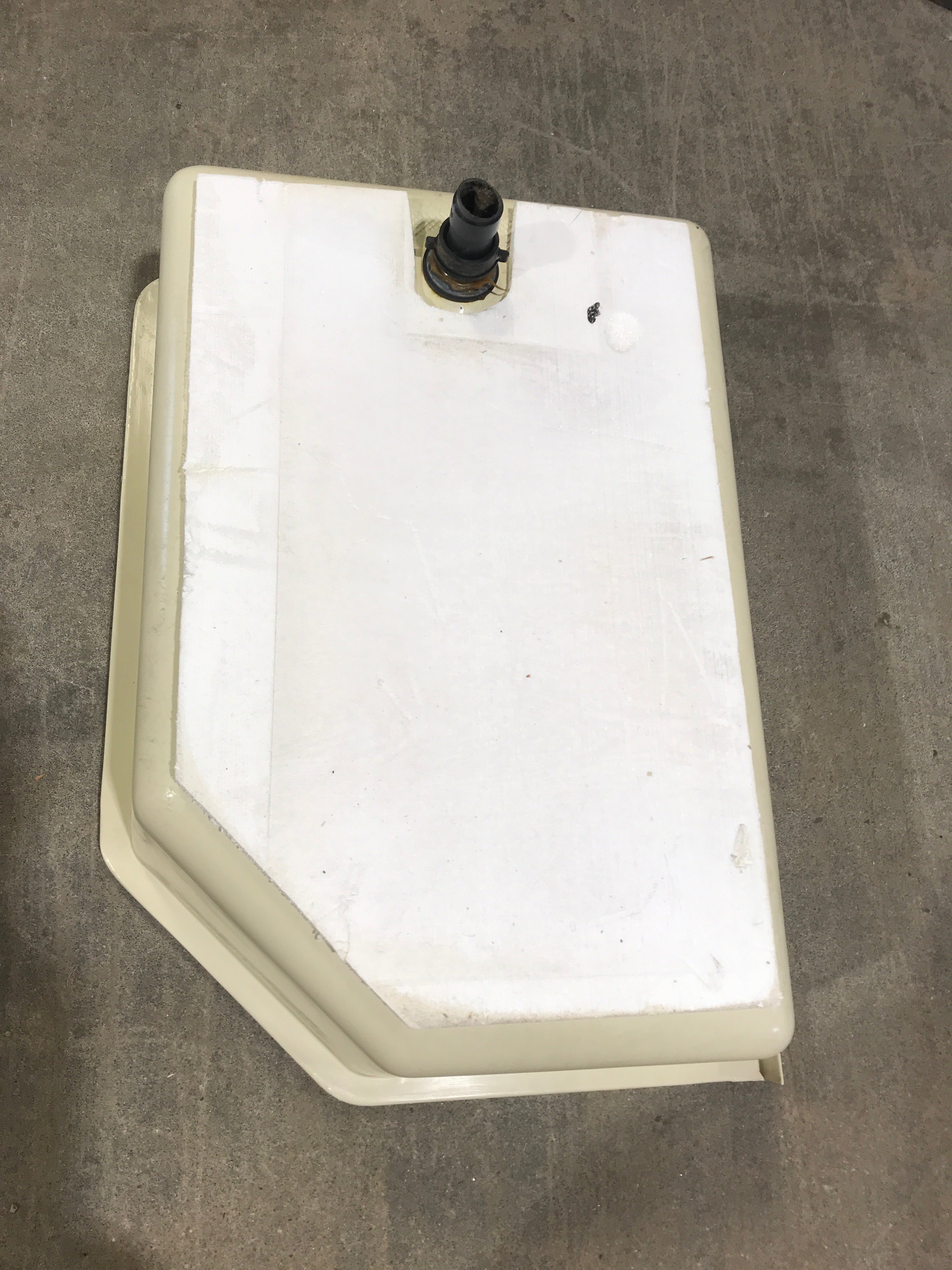 Used RV Bath Tub 35” L x 26 W ” Left Hand Drain - Young Farts RV Parts