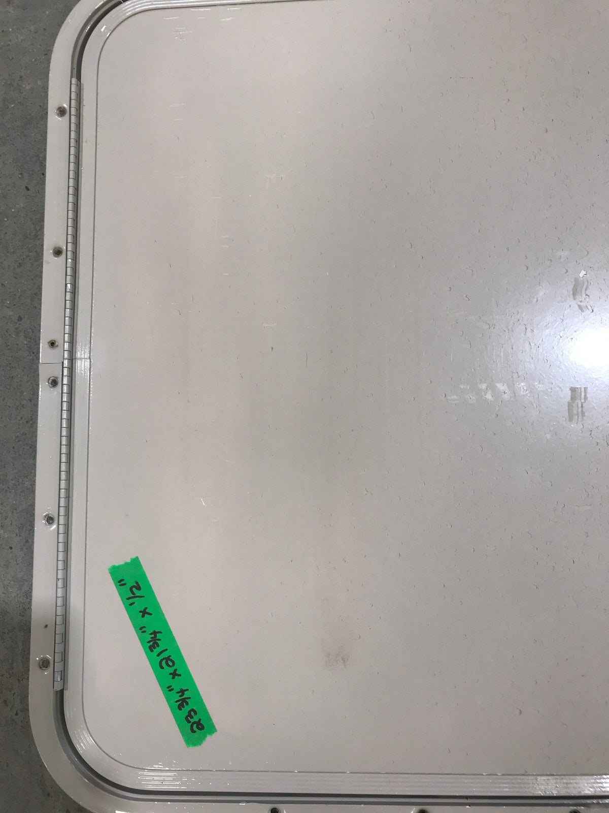 Used Radius Corner cargo door  23 3/4
