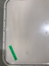 Used Radius Corner cargo door  23 3/4" W  x 21 3/4" H x  1/2" D