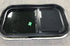 Black Radius Opening Window : 21 1/4" W X 11 1/4" H X 1 3/4" D