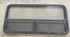 Used Black Radius Window : 53 1/4" W x 25 1/4" H x 2 1/4" D