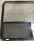 Used Black Radius Opening Window : 48 1/4" W x 35 3/4" H x 1 7/8" D