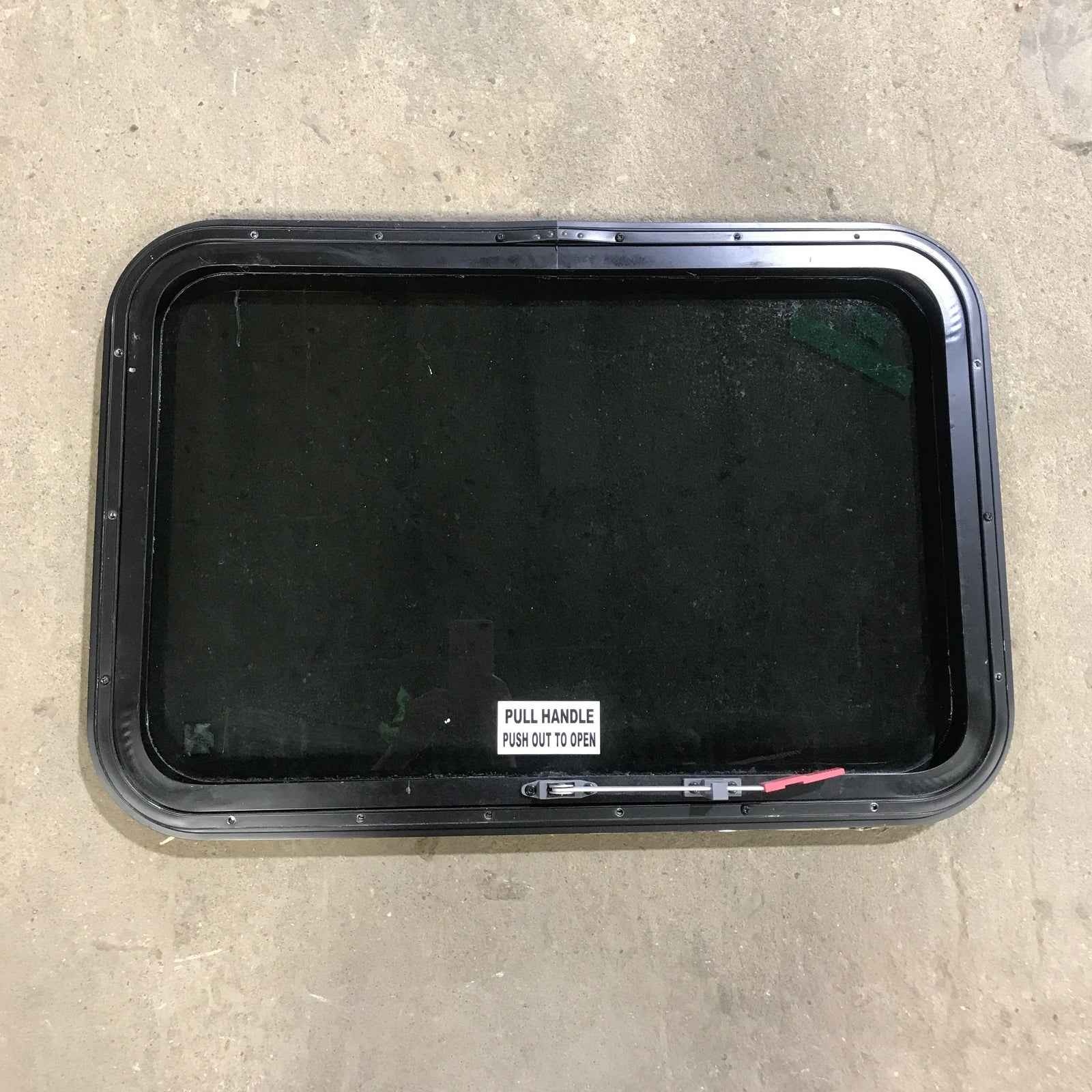 Used Black Radius Emergency Opening Window : 29.5