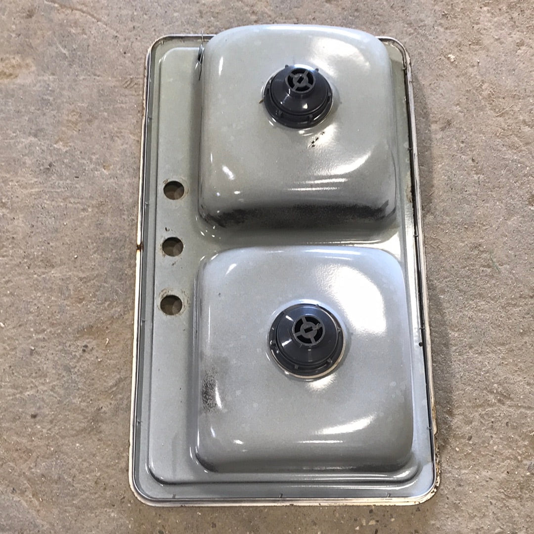 Used Double Kitchen Sink 33” W x 19” L