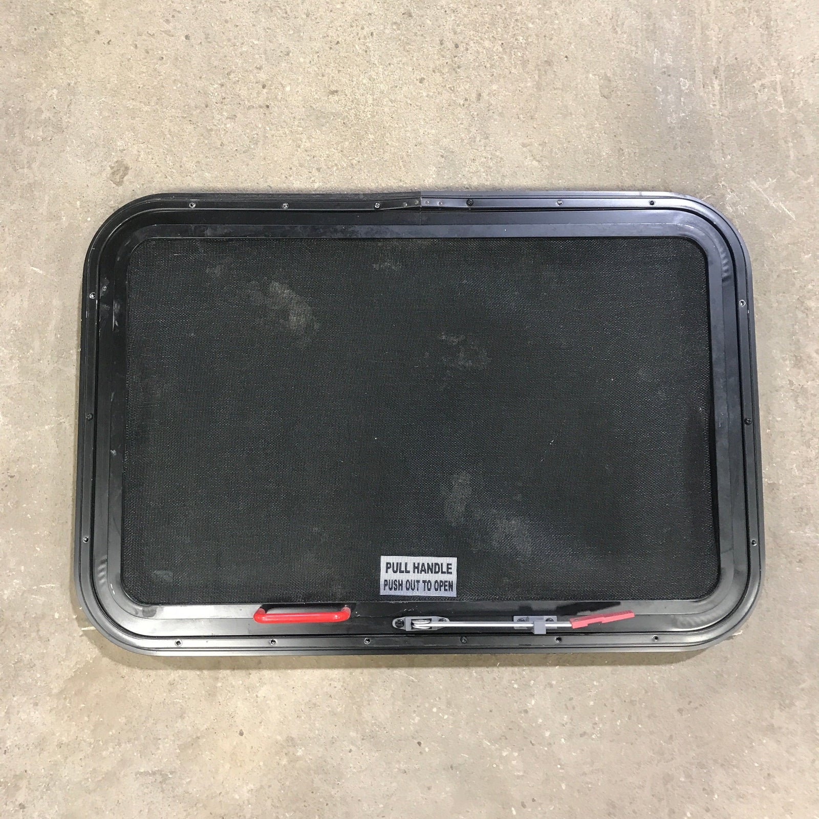Used Black Radius Emergency Opening Window : 29.5