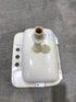 Used Bathroom Sink, Bone - 14 1/2" x 12 1/2" x 5"D
