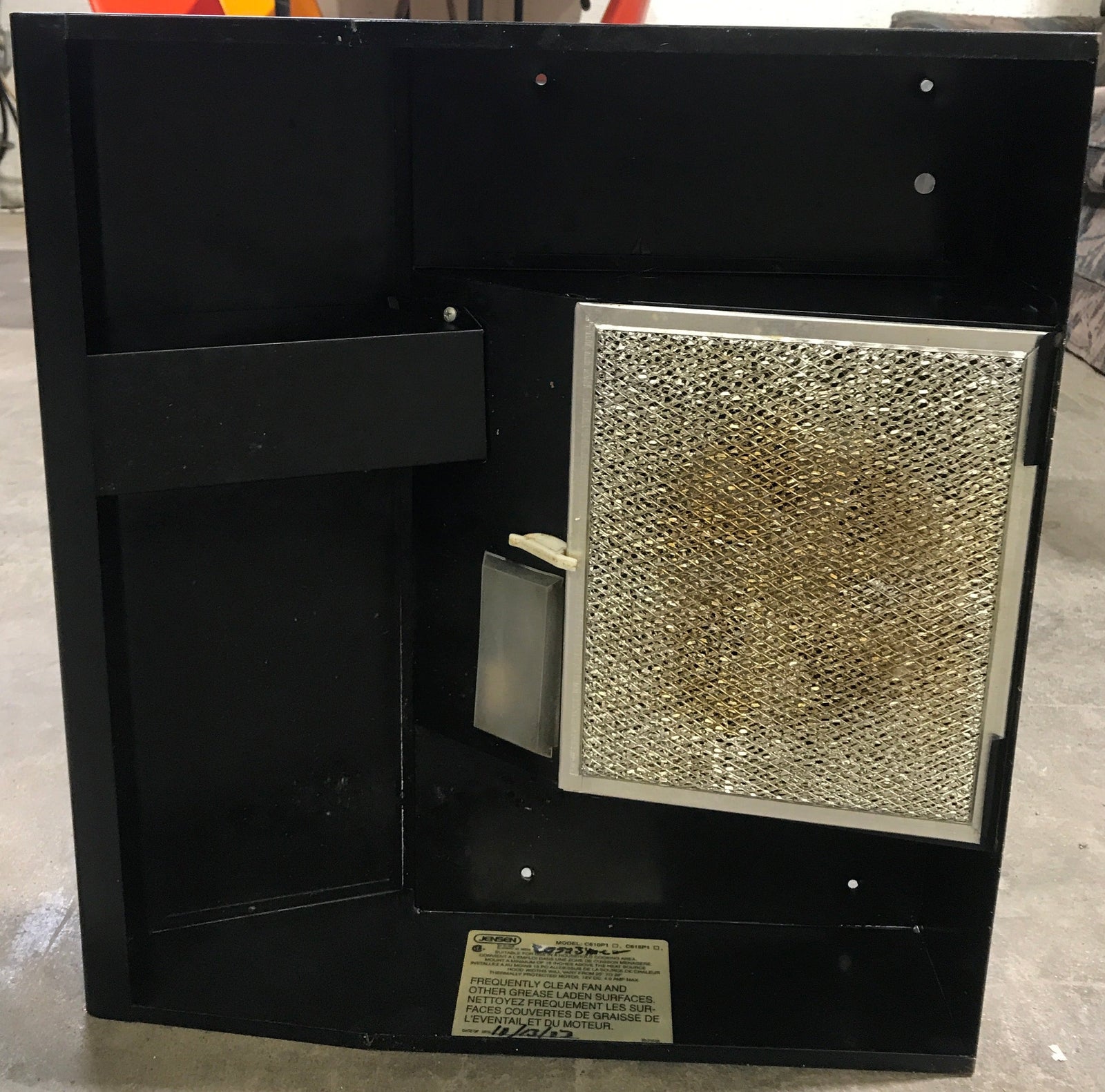 Used Jensen RV Range Hood Fan - R052340000