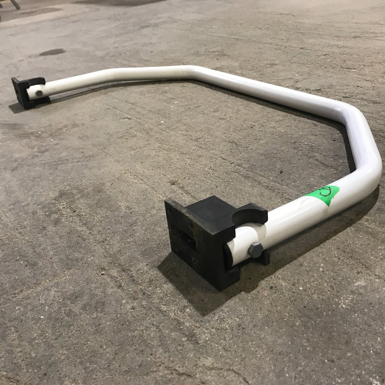 Used Lend A Hand Assist Railing-off white