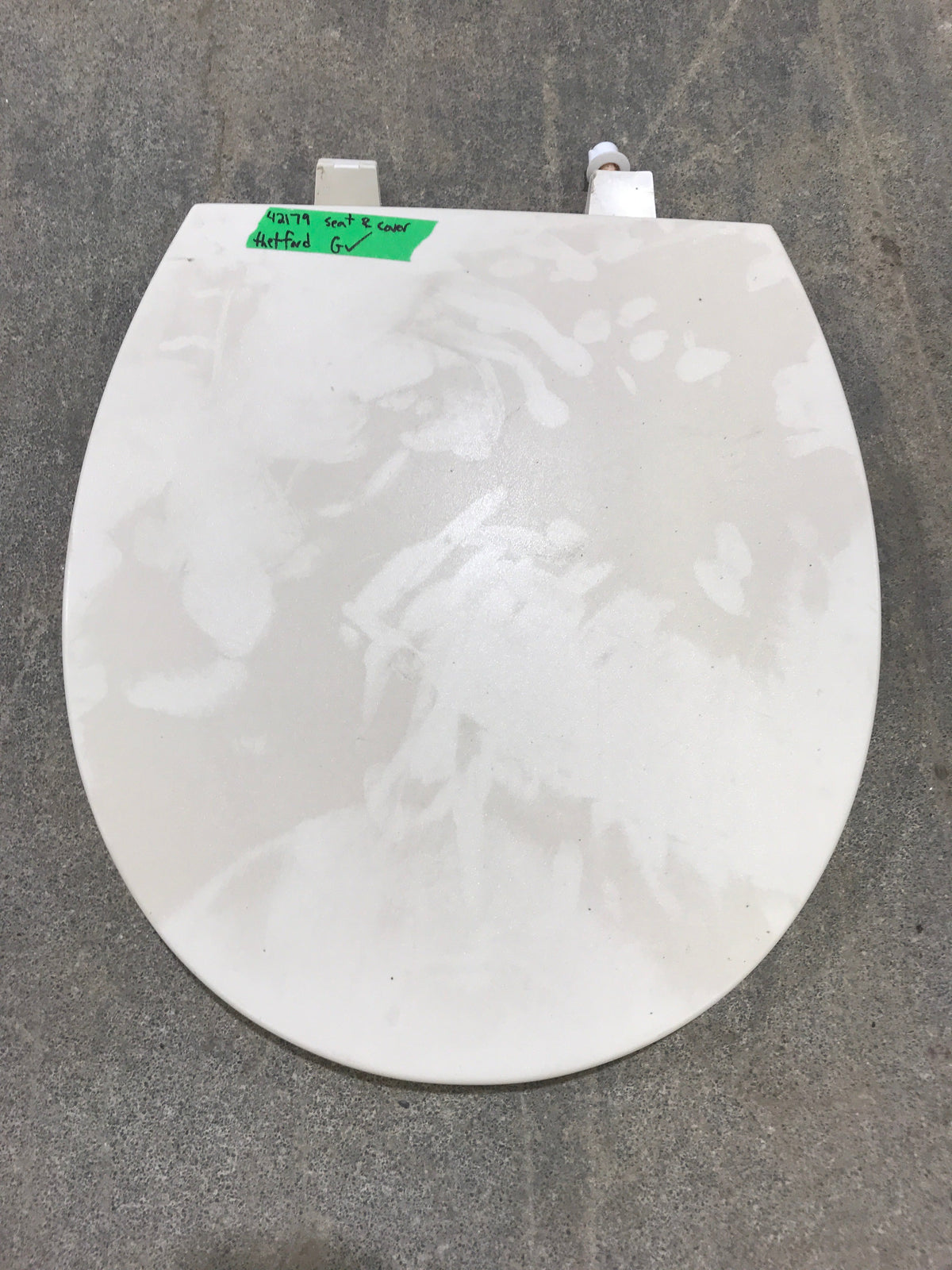 Used Toilet Seat Replacement Thetford 42179