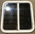 Used White Radius Opening Window : 25 1/2" W x 25 1/2" H x 1 7/8" D