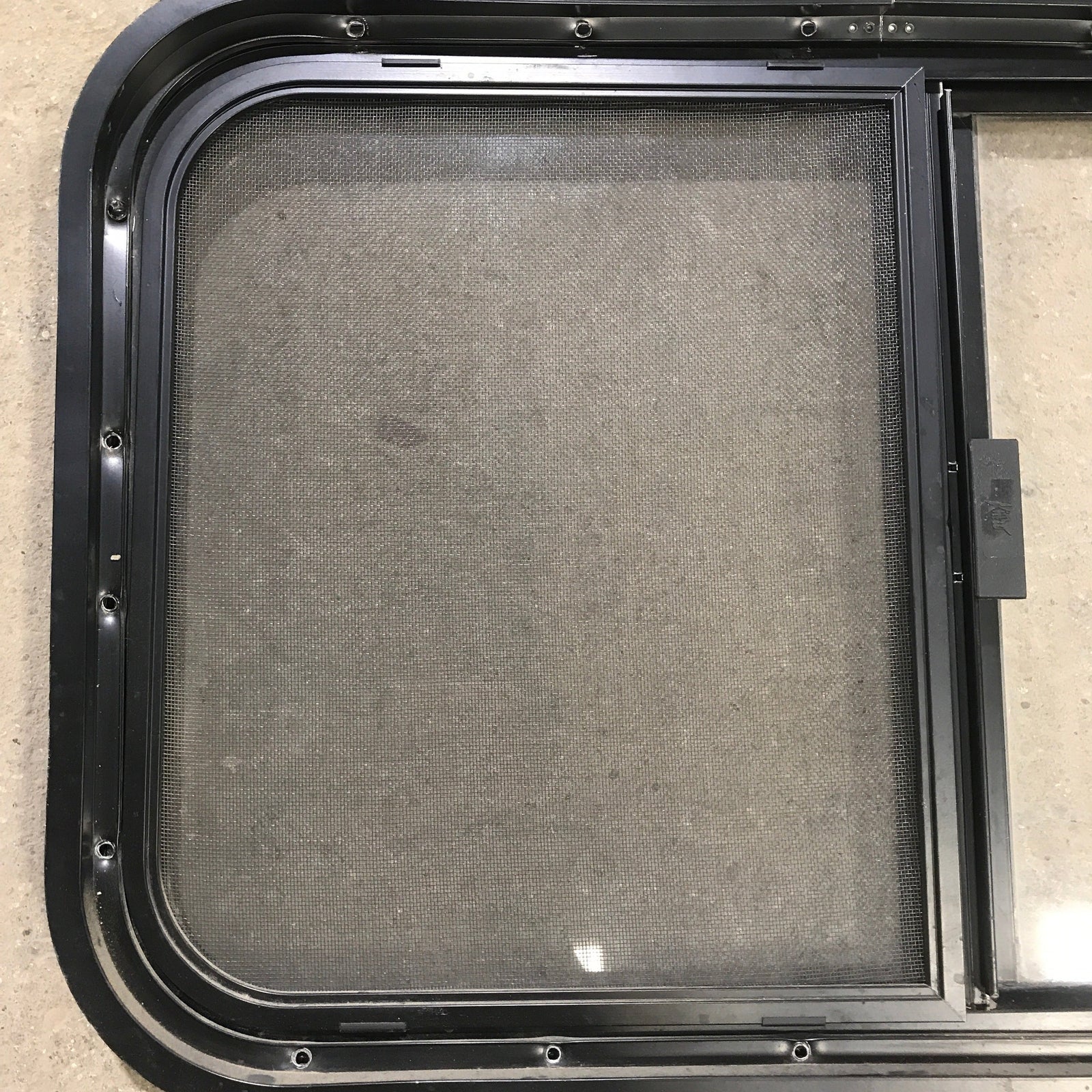 Used Black Radius Opening Window : 29.5
