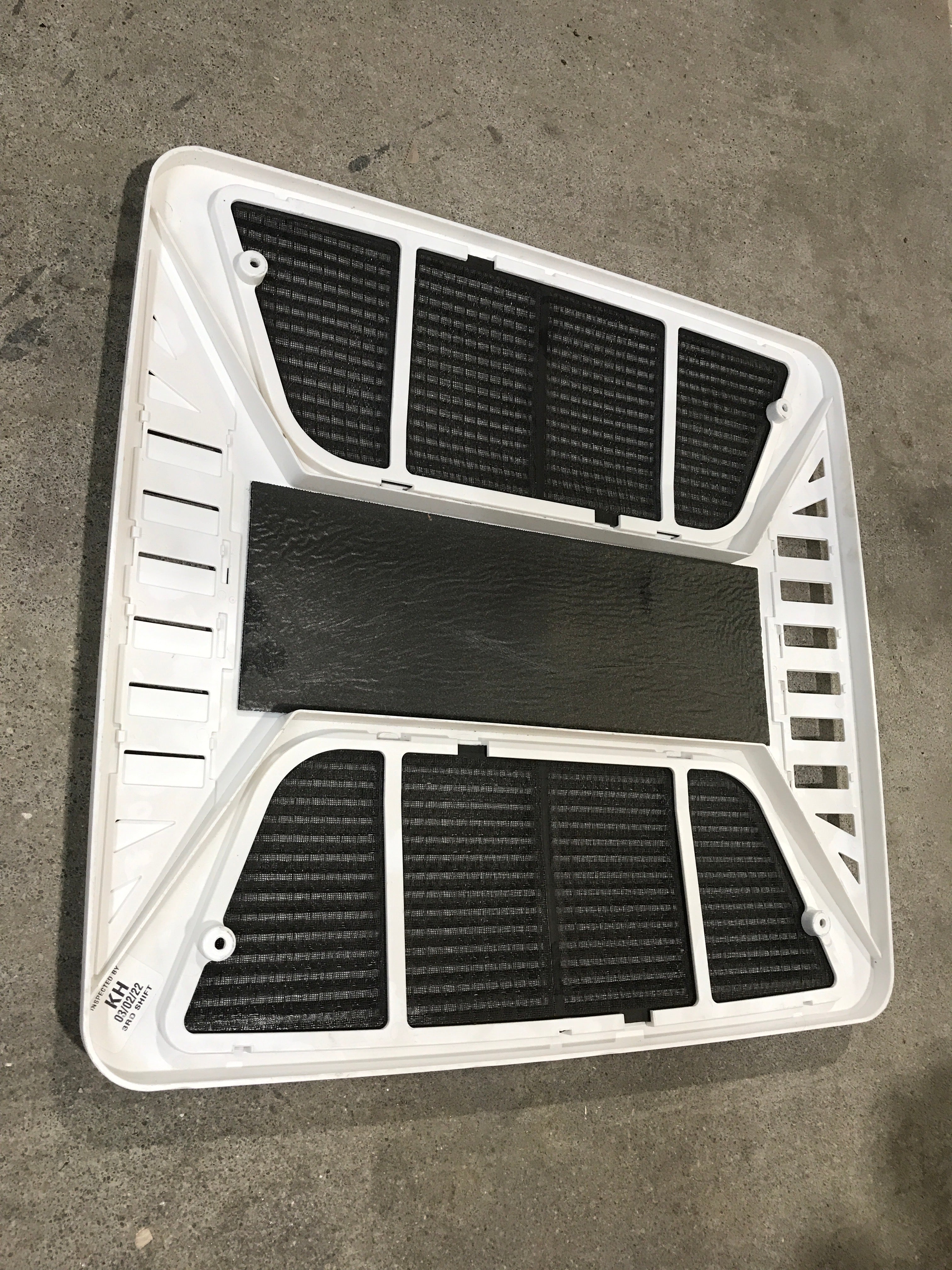 Used Coleman Mach Air Conditioner Inner Grill Cover