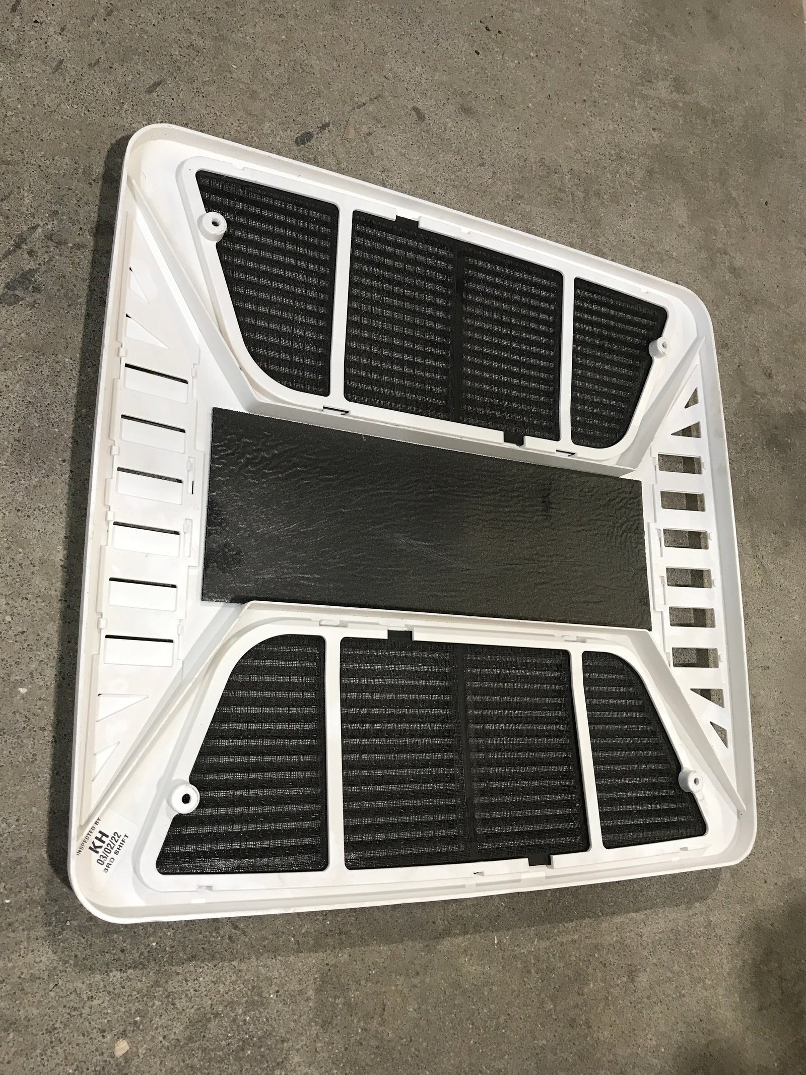 Used Coleman Mach Air Conditioner Inner Grill Cover