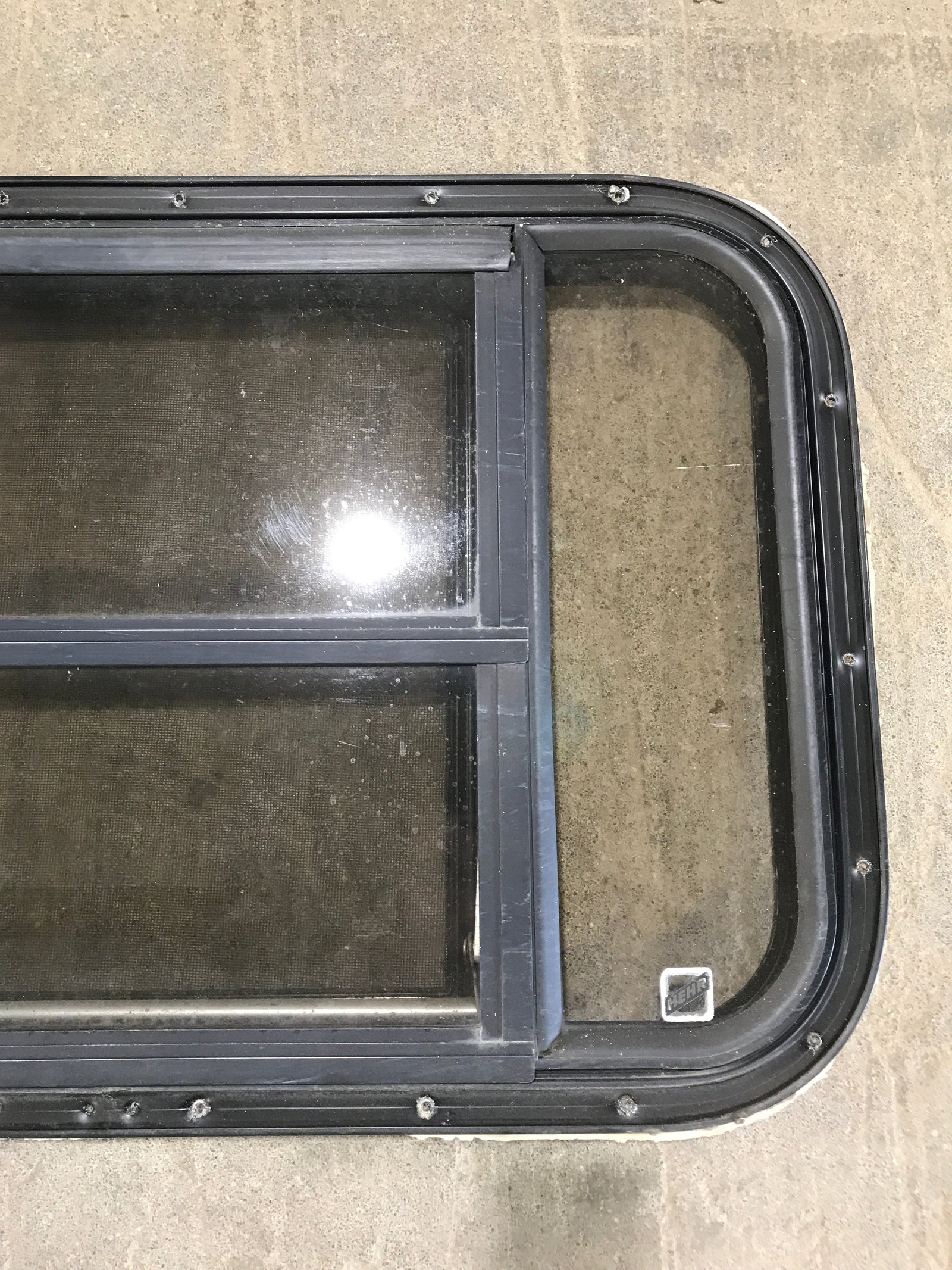 Used Black Radius Opening Window : 30 1/2