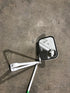 Used Old Style Motorhome Side View Mirror- Passenger Side
