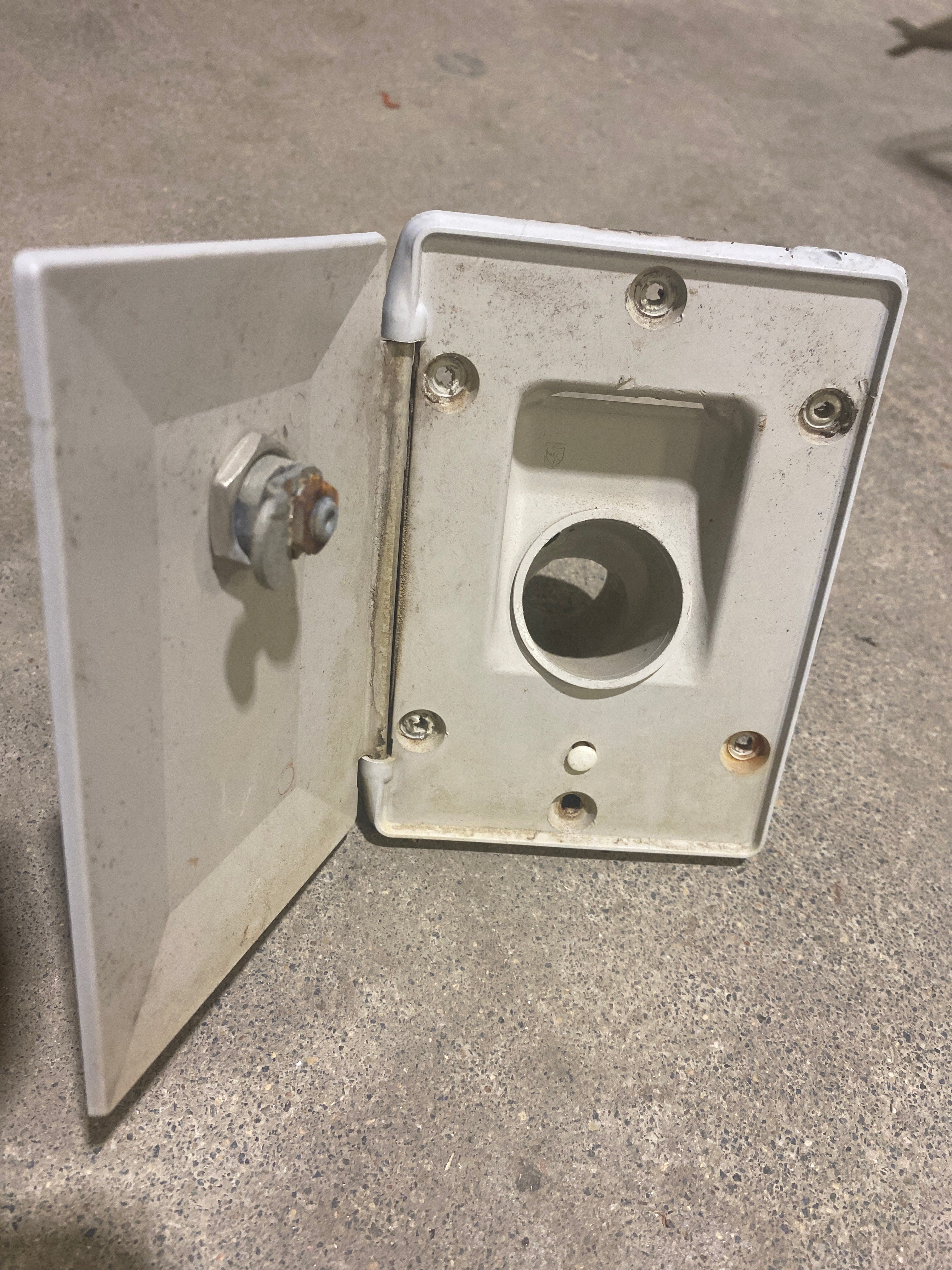 Used 4 1/4" W RV Water inlet