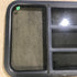 Used Black Radius Opening Window : 59.75" x 21.75" x 2" - Young Farts RV Parts