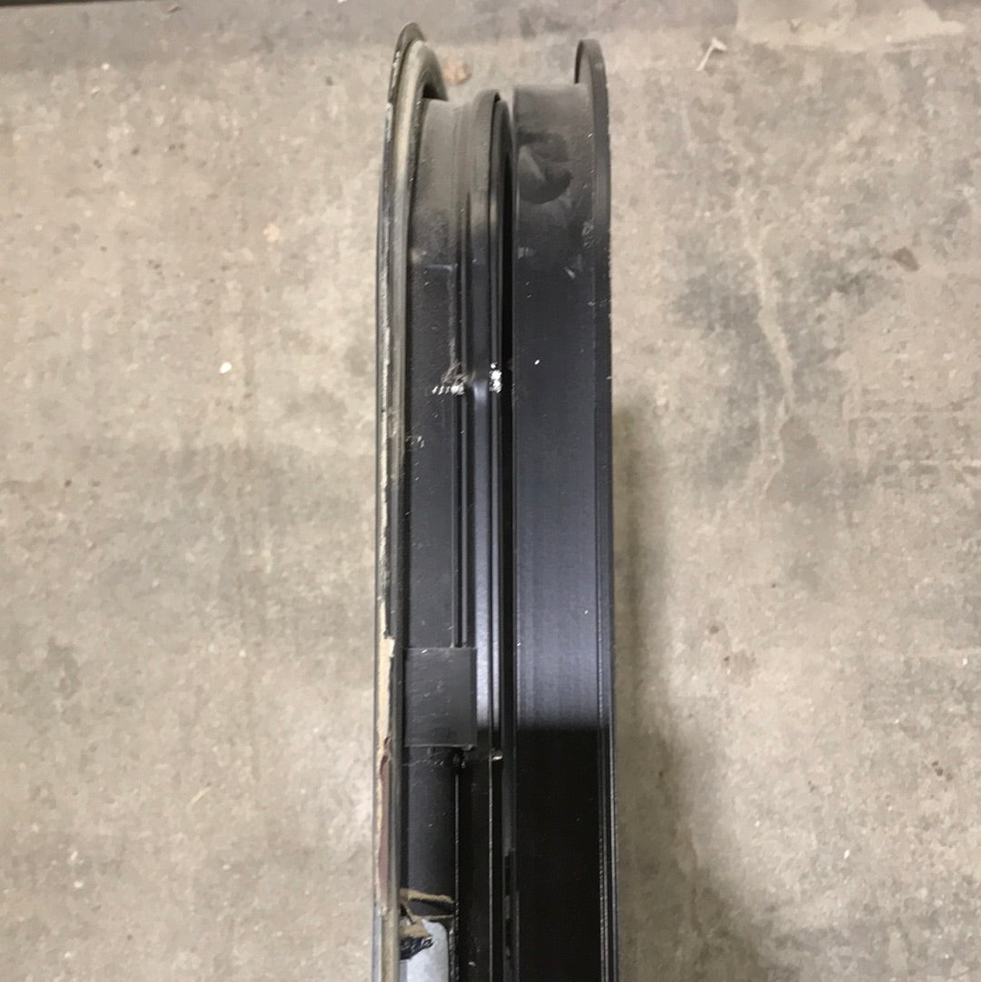 USED Black Radius Opening Window : 23 1/2