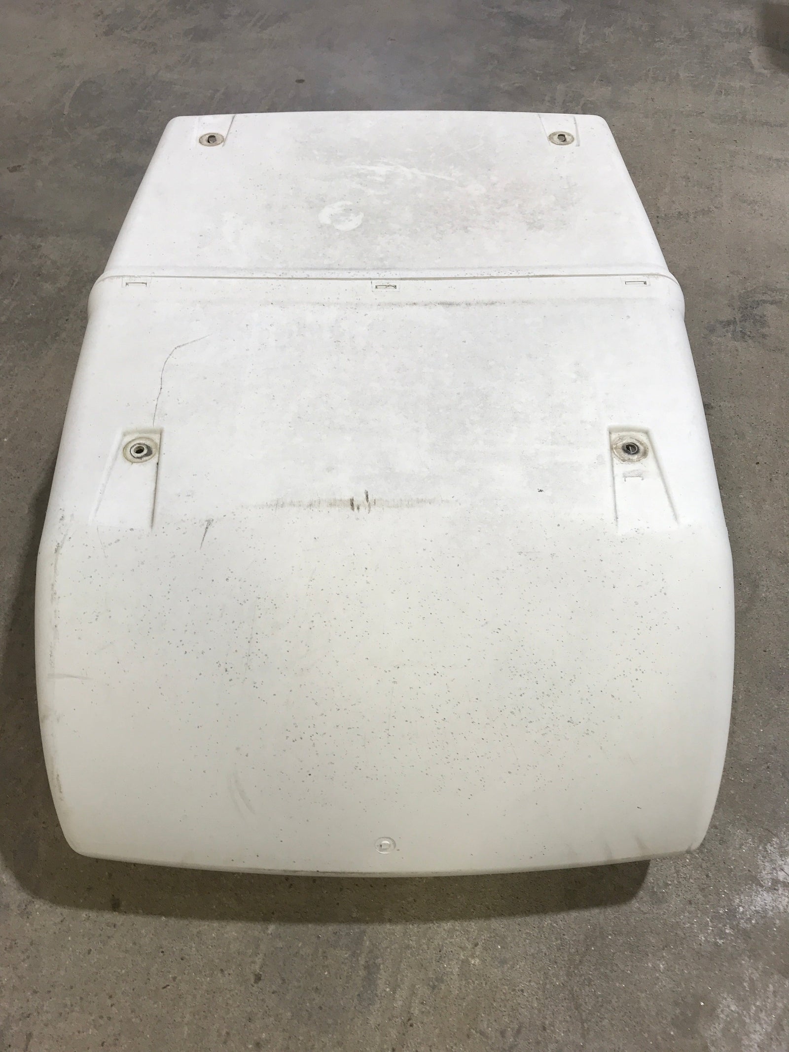 Used Coleman Mach A/C Shroud - White