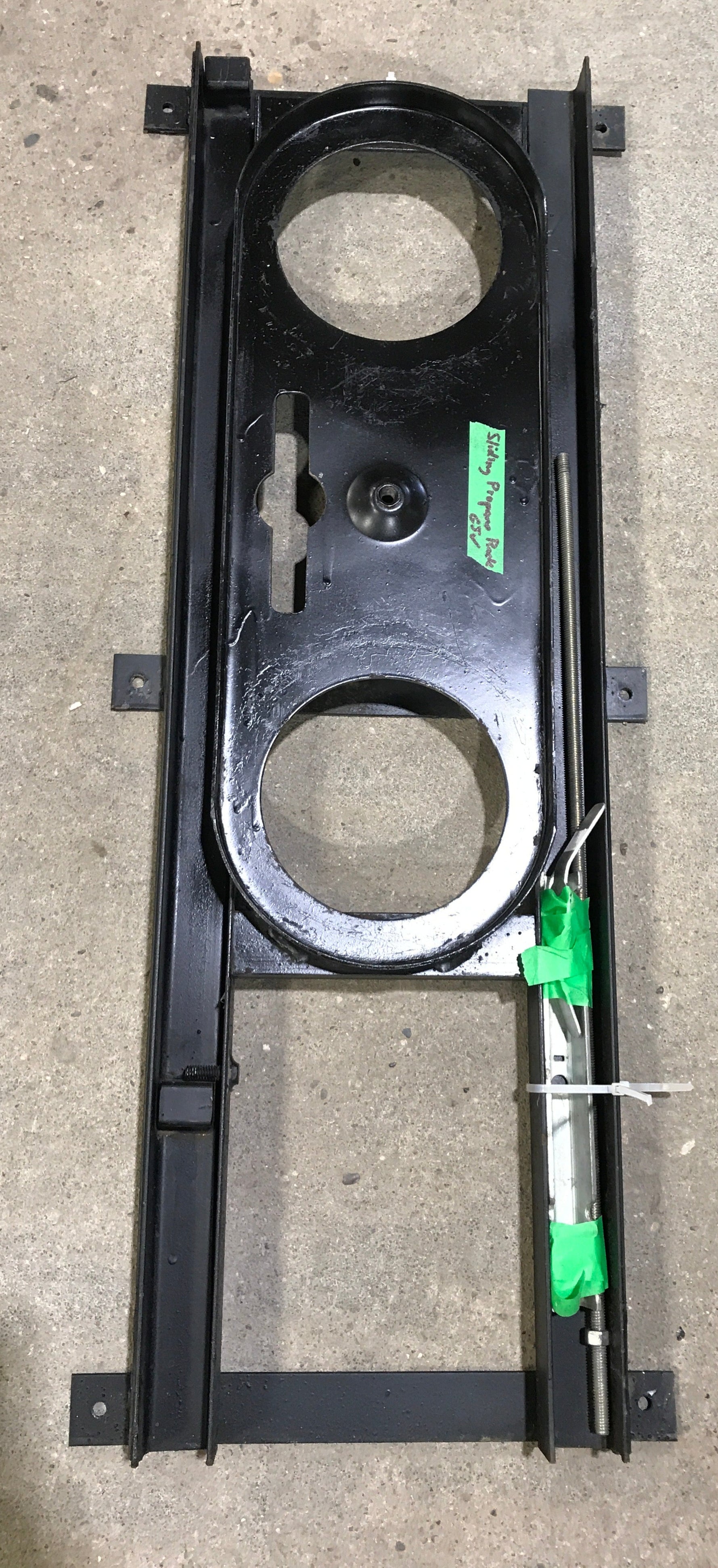 Used Sliding Propane Rack/ Holder 30LB Double