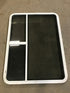 Used White Radius Opening Window : 48 1/4" W x 35 3/4" H x 2" D
