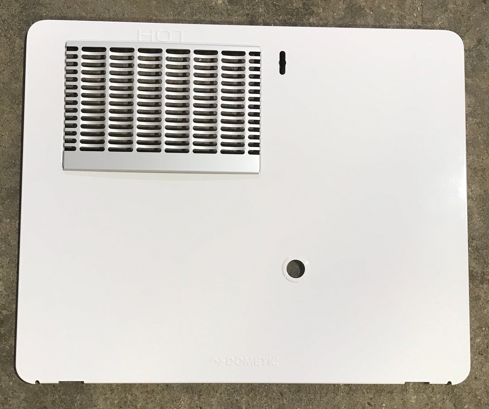 Used Atwood / Dometic 6 Gallon Water Heater Access Door, White, Surface Mount - 91502