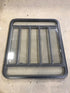 Used Black Radius Opening Window : 45 1/2" W x 35 3/4" H x 2" D