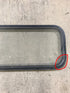 Used Black Radius Non Opening Window : 41 3/4" W x 14 3/4" H x 1 1/2" D