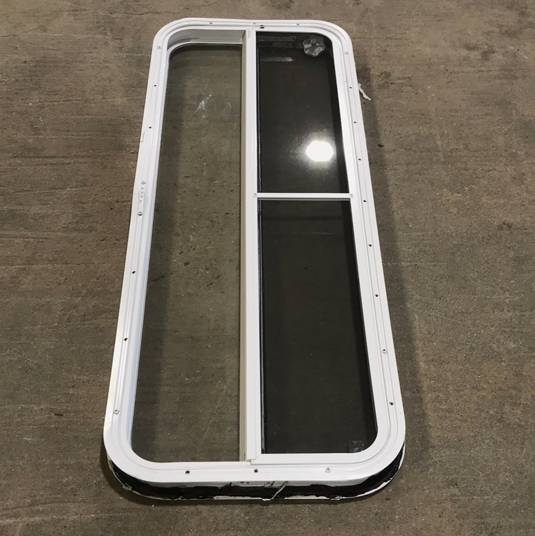 Used White Radius Opening Window : 47 3/4