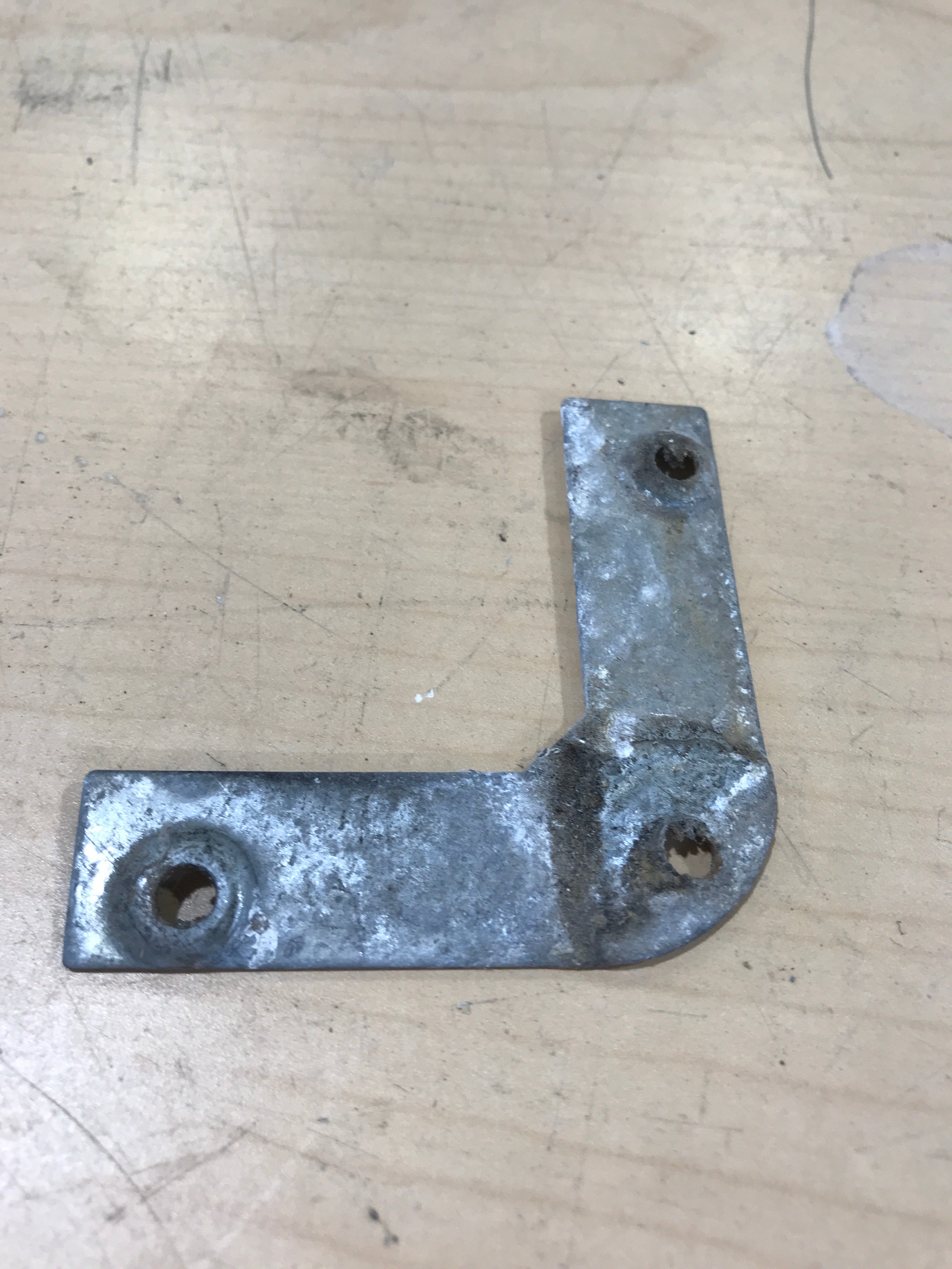 Used Atwood Water Heater Corner Bracket, Single