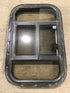 Used Black Radius Opening Window : 24 1/2" W x 16" H x 1 1/2"