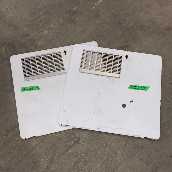 Used ATWOOD Hot Water Heater Door - NO FRAME - 10 gallon - QUANITY X 1