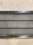Used Black Radius Opening Window : 60" W x 21 3/4" H x 2" D